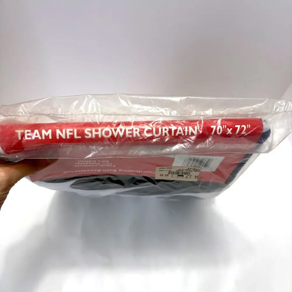 Vintage 1997 Dallas Cowboys NFL Shower Curtain Jay Franco 70x72 New Sealed